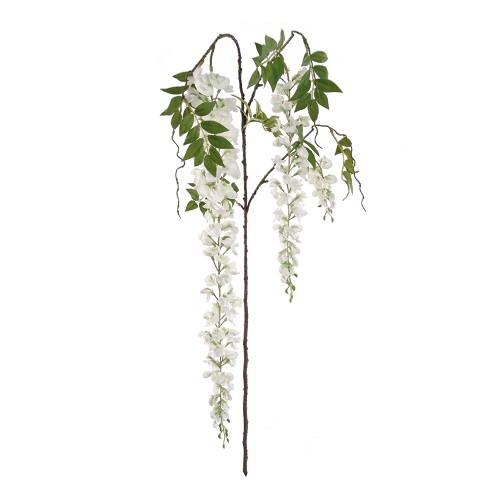 Wisteria Branch - Artificial floral - Artificial white wisteria branches